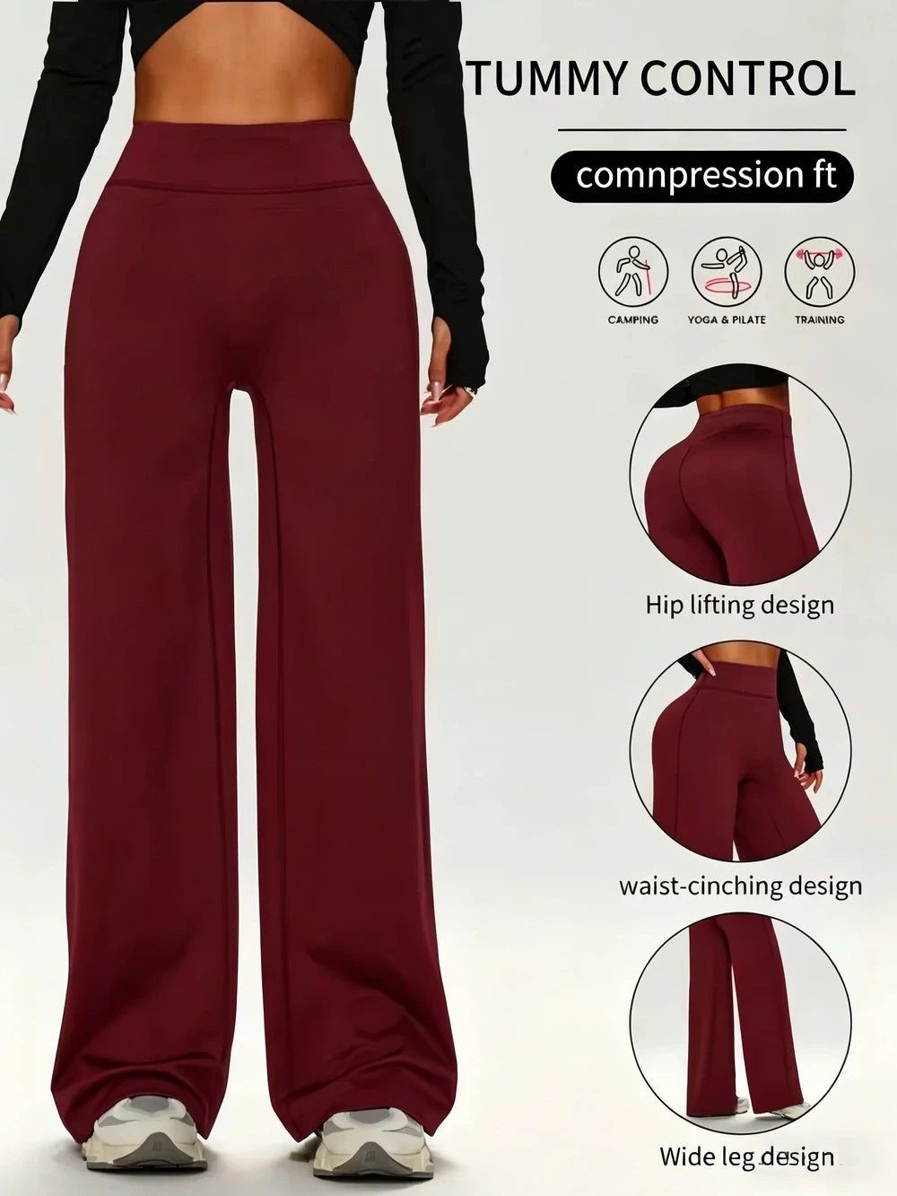 Wide Leg Yoga Pants