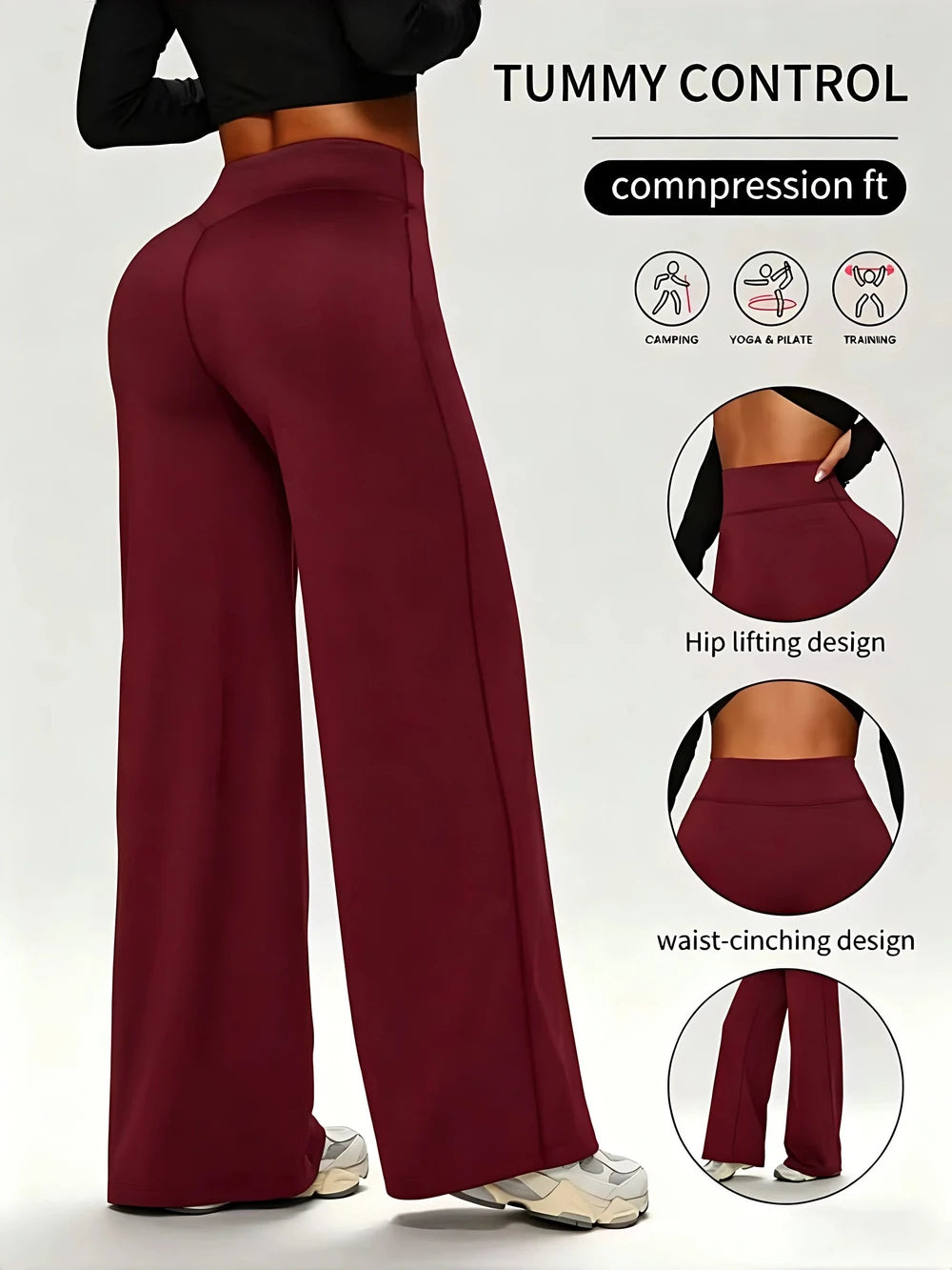 Wide Leg Yoga Pants