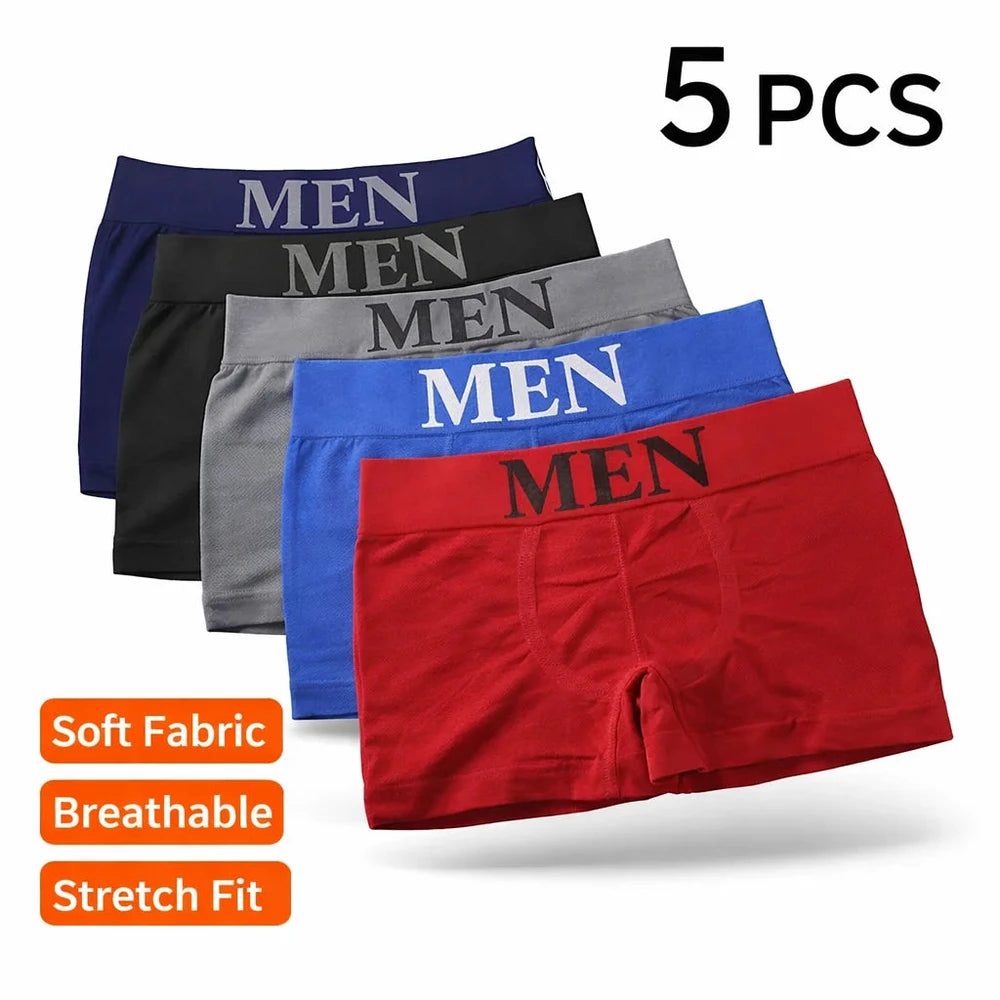 Mens Stretch Boxer Briefs