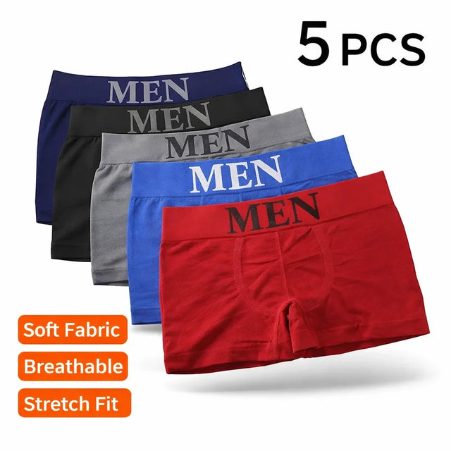 Mens Stretch Boxer Briefs