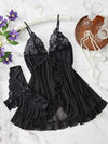 Sexy Lace Chemise Nightgown