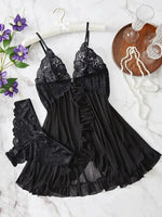 Sexy Lace Chemise Nightgown