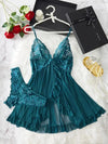 Sexy Lace Chemise Nightgown