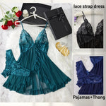 Sexy Lace Chemise Nightgown