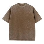 Vintage Acid Wash Cotton T-Shirt