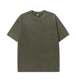 Vintage Acid Wash Cotton T-Shirt