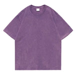 Vintage Acid Wash Cotton T-Shirt