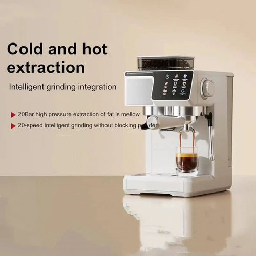 Compact Hot And Cold Espresso Machine
