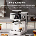 Compact Hot And Cold Espresso Machine