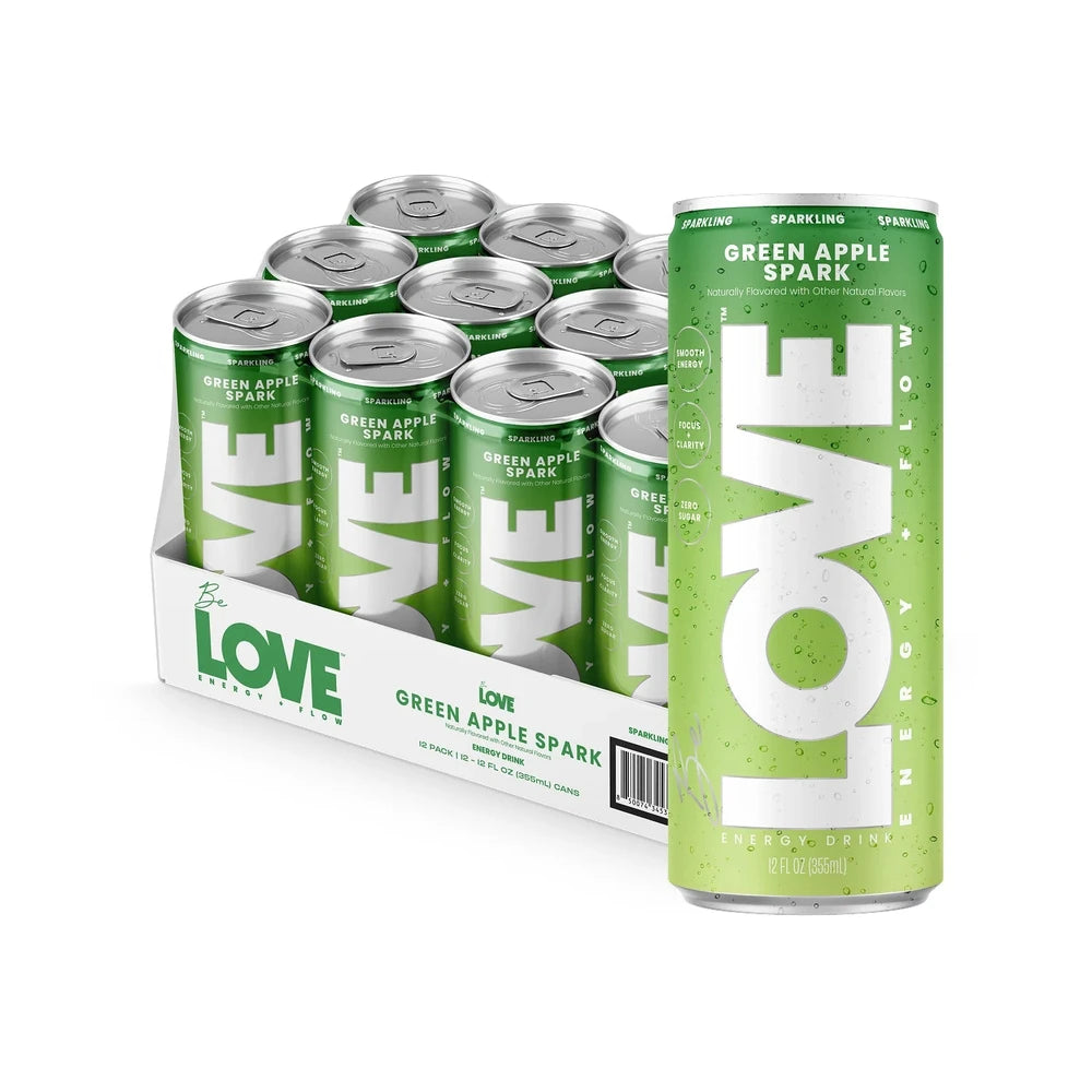 Green Apple Sparkling Energy Drink