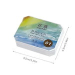9-Color Gradient Nail Gel Palette