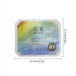 9-Color Gradient Nail Gel Palette