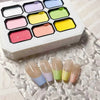 9-Color Gradient Nail Gel Palette
