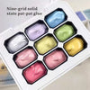 9-Color Gradient Nail Gel Palette